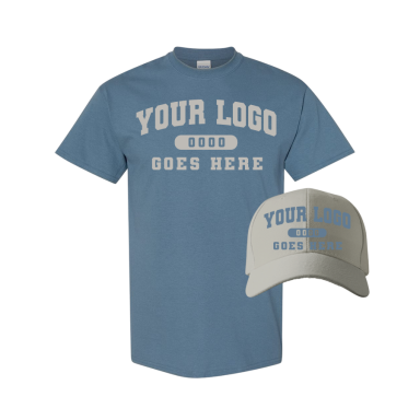 Combo GJK004 Stone / Indigo Tee